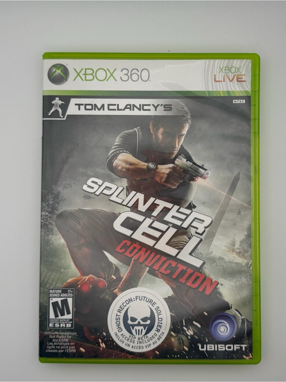 Tom Clancy's Splinter Cell: Conviction - Xbox 360 (Green)